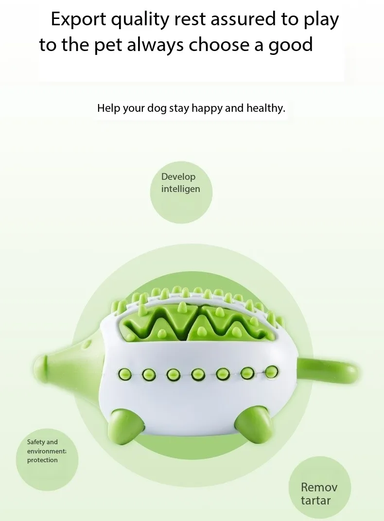 Hedgehog Pet Toy Ball, Treat Dispensing Molar Training Ball for Dogs