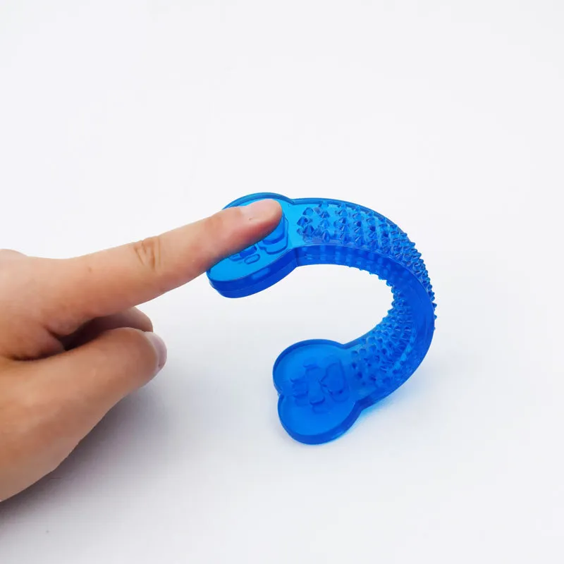Dog Toys Pet Molar Tooth Cleaner Brushing Stick Trainging Dog Chew Toy Dogs Toothbrush Doggy Puppy Dental Care Dog Pet Puppies