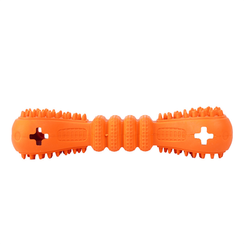 2023 Petisland Wholesale Pet Items Factory Soft Rubber Pet Bone Toys Dental Teeth Mouth Clean Dog Bone Indoor Dog Chew Toys