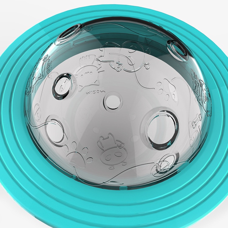 Hot Selling Bite Resistant Durable Multifunctional Dog Cat UFO Ball Puzzle Dog Treat Toy Eco-friendly Pet Food Dispensing