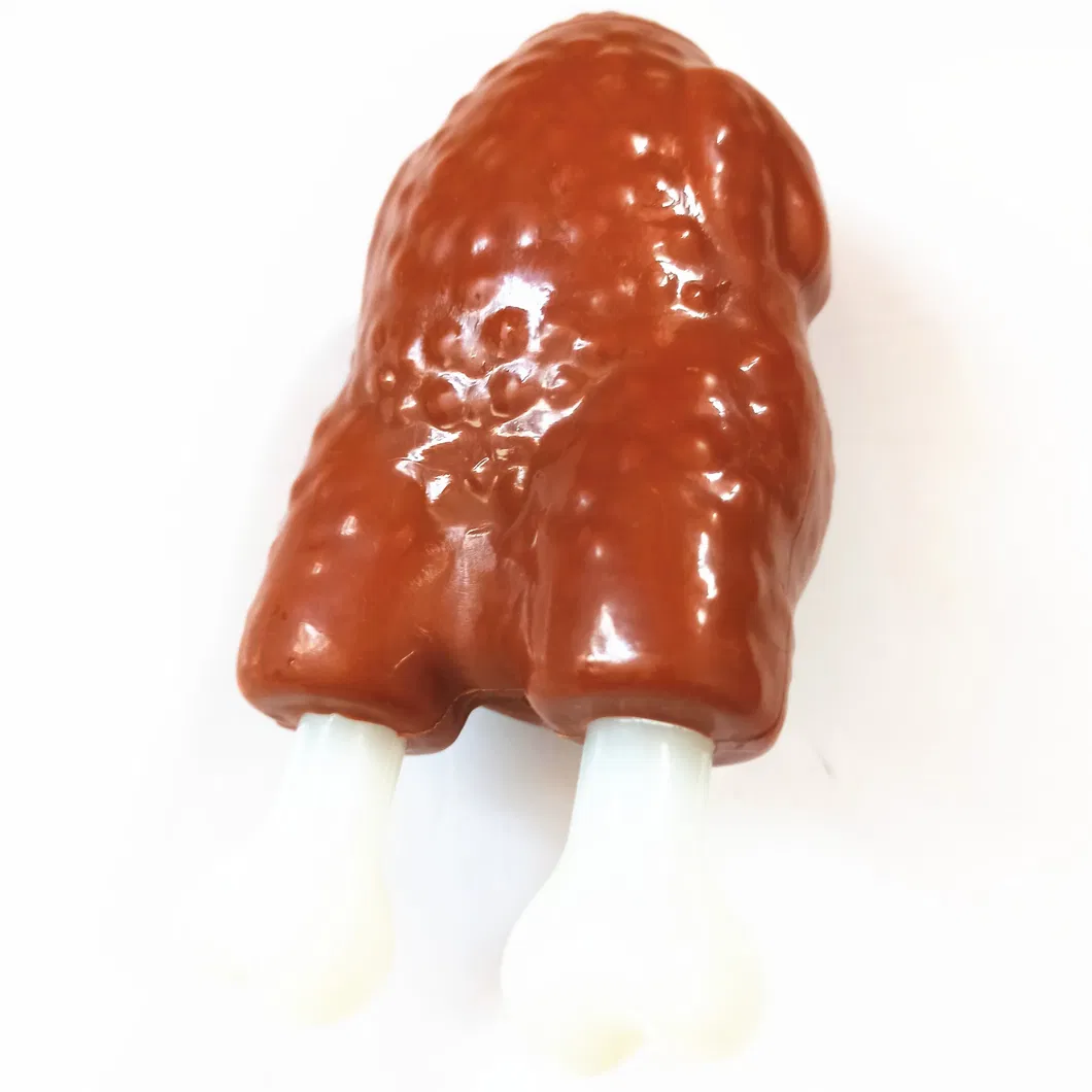 Funny Roast Chicken Dog Iq Treat Interactive Food Dispensing Dog Toy