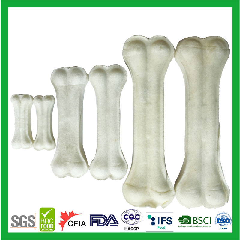 2022 Factory Price OEM / ODM Natural Rawhide Pressed Bone Dog Chews