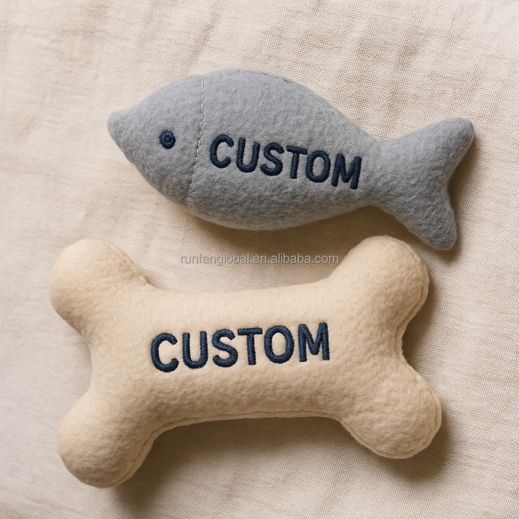 Custom Pet Plush Toys for Dogs &amp; Cats - Perfect for Branding, Gifting, and Promotions
