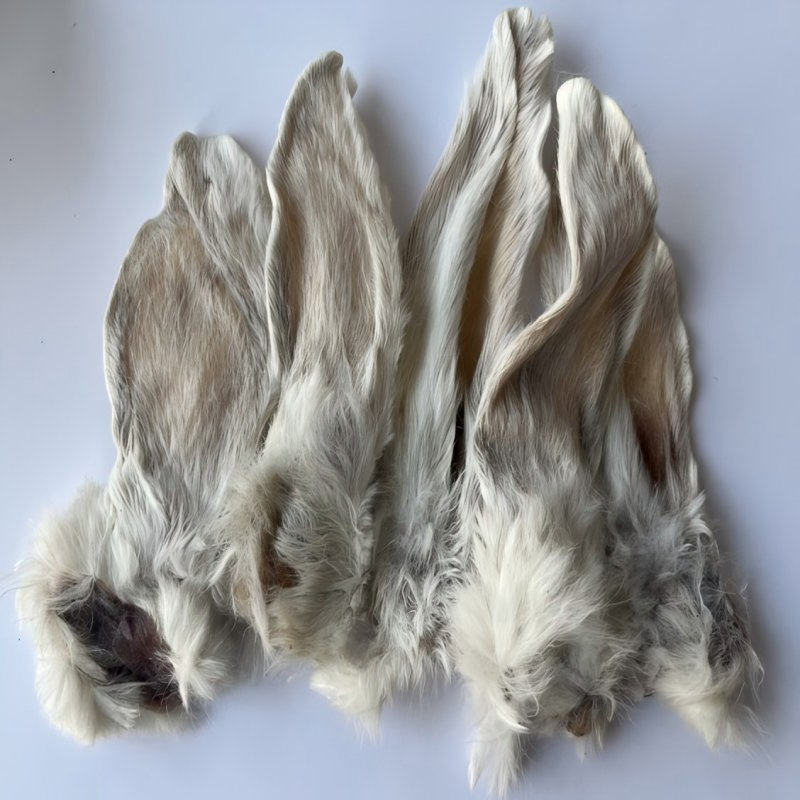 High Quality 100% Natural Single Ingredient Rabbit Ear with Fur Dog Chews