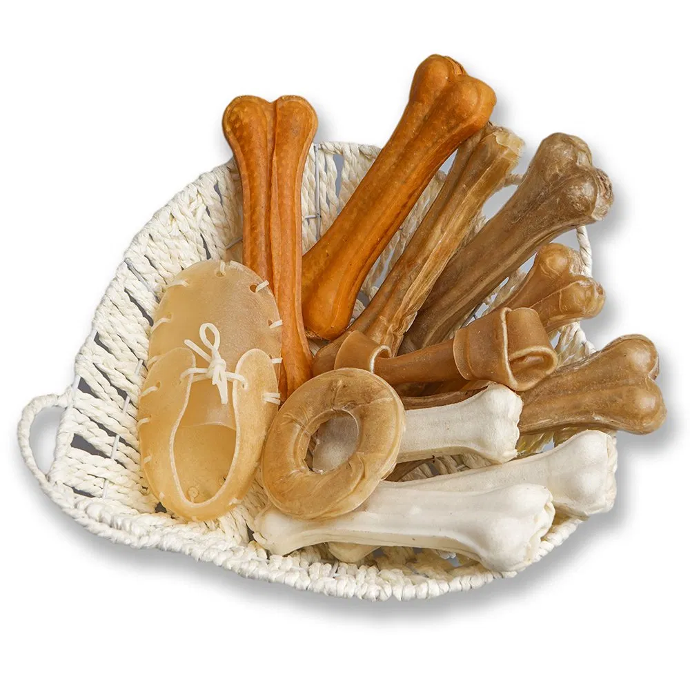 Healthy Natural Dog Training Treats Rawhide Twist Sticks Dog Chews Pet Treats Manufacturer
