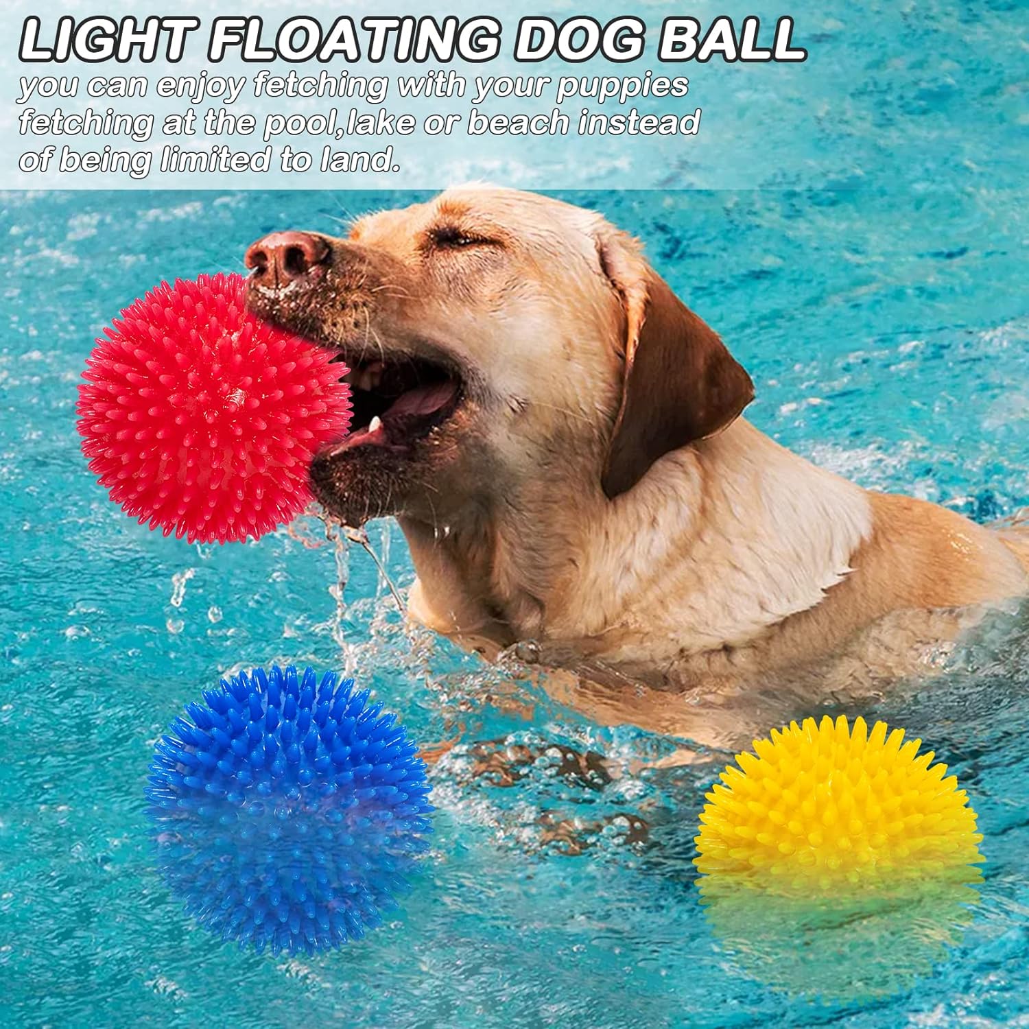 Spiky Dog Ball Toy Detail 7