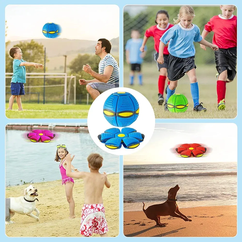 Magic Pet Training Toy Outdoor Flying Ball Interactive Dog Balls Toys