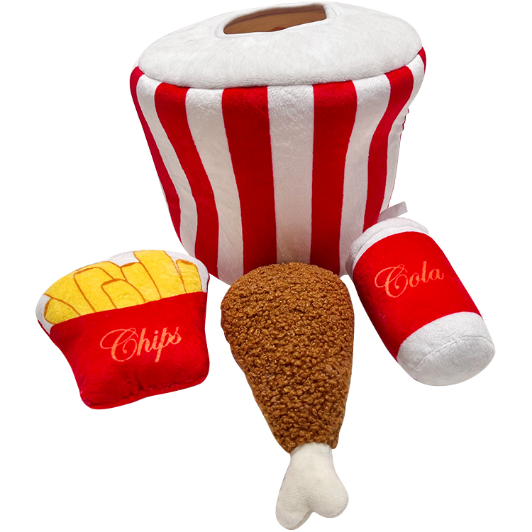 Packing Dog Toys Manufacturer Intelligent Chew Plush Pet Toys for Cat Hide and Seek Toys