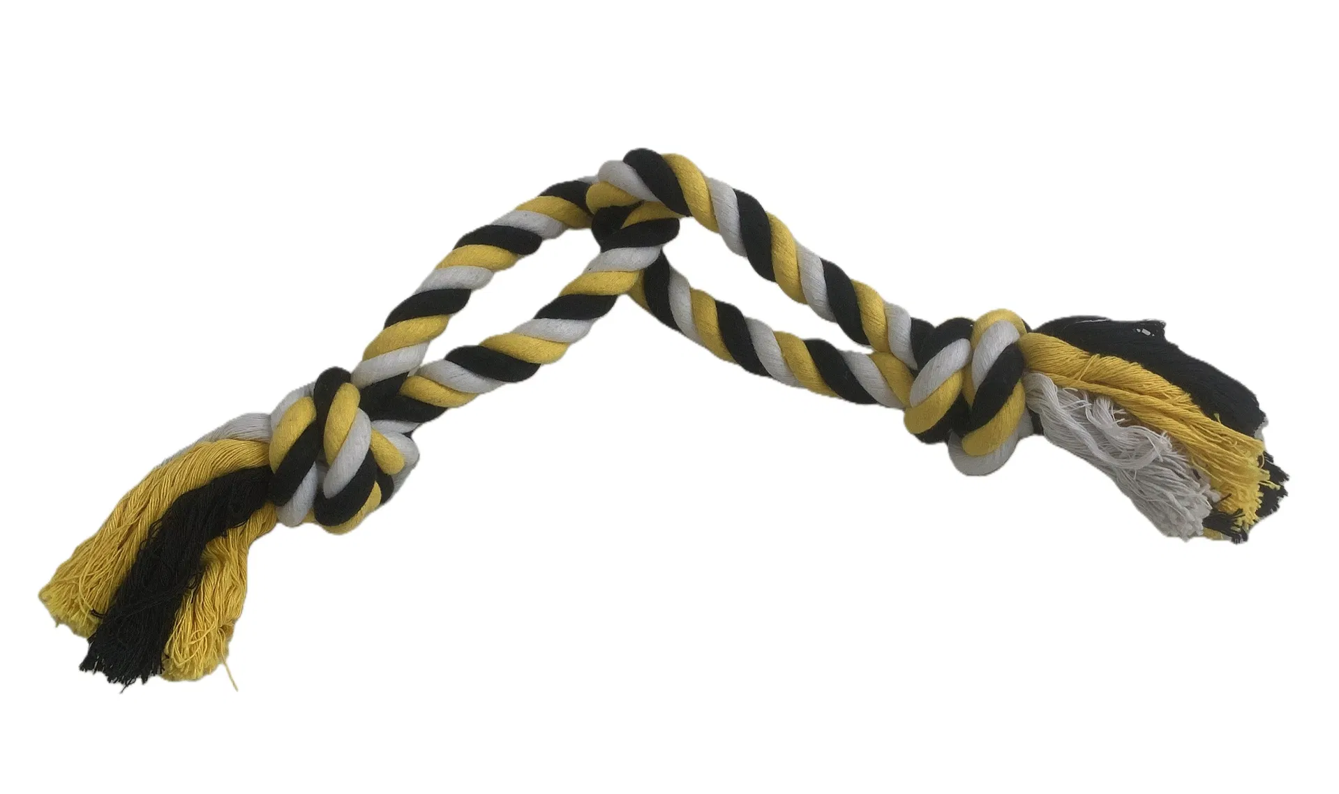 Knotty & Nice Rope Dog Toy with Thick Cotton for Dental Plaque Removal