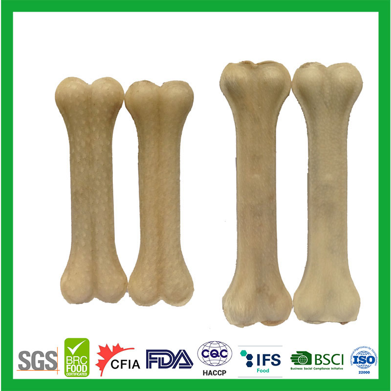 2022 Factory Price OEM / ODM Natural Rawhide Pressed Bone Dog Chews