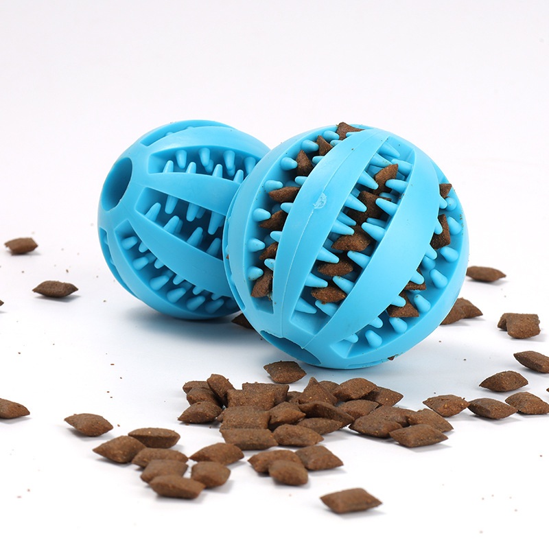 Eco-Friendly Dogs Chewing Toys Ball Interactive Pet Chew Toy Durable Dog Toys for Aggressive Chewers