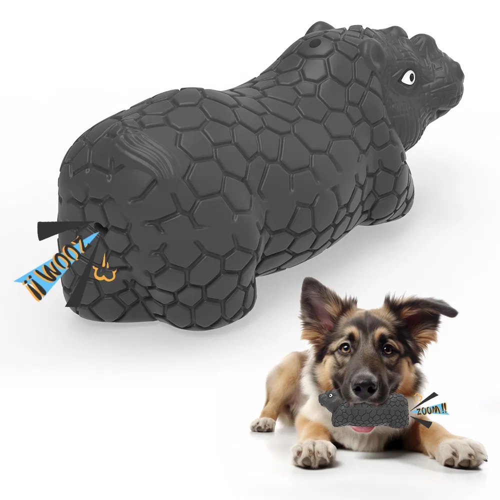 Squeaky Dog Toy for Dental Care and Playtime Adventures