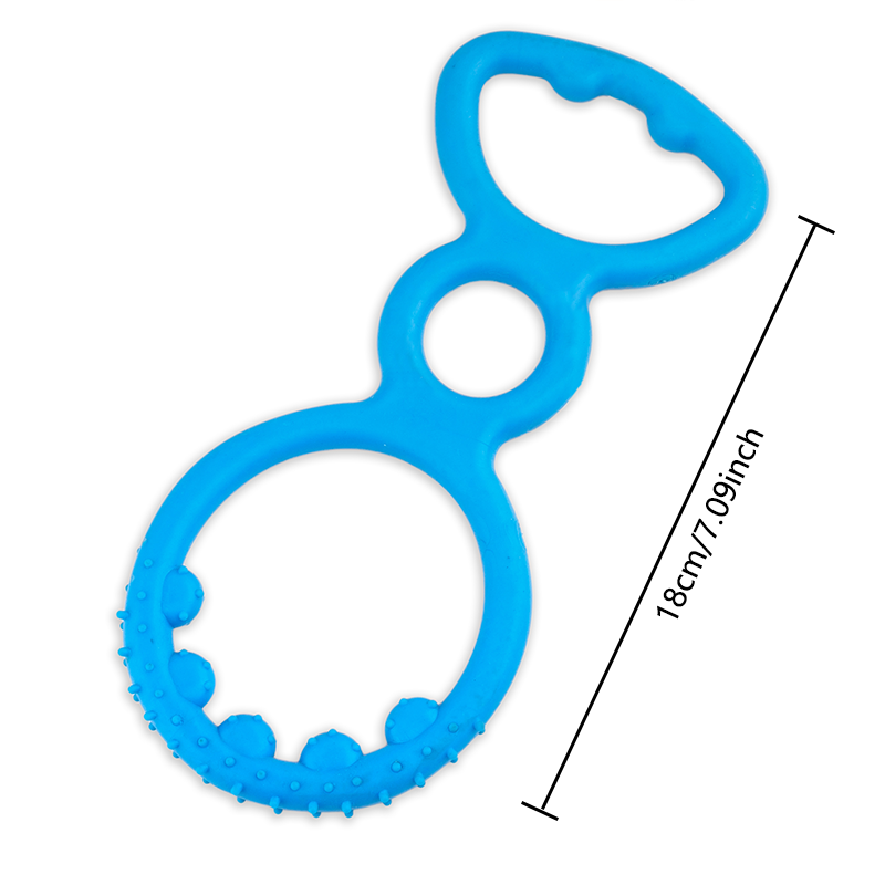 Factory Direct Sales, Wholesale Dog Tug Interactive Toys, High-Quality TPR Boredom-Relief Dog Chew Toys