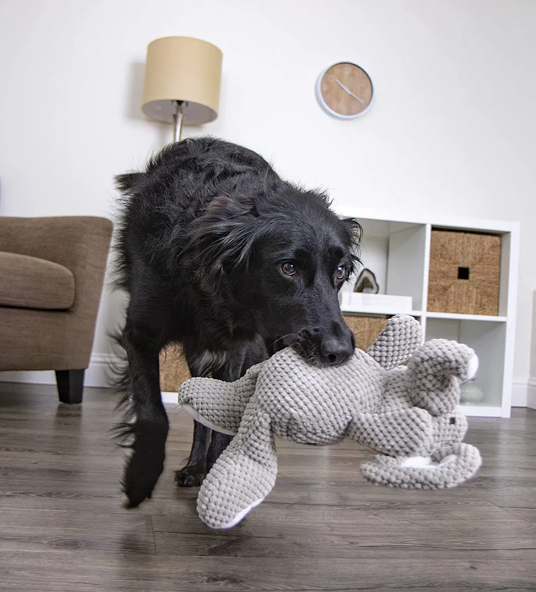 Puppy Elephant Squeaky Plush Dog Toy Chew Plush for Dogs