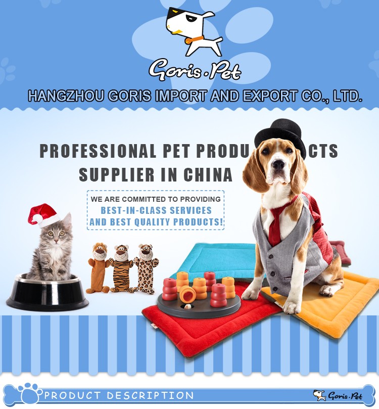 High Quality Durable Cute Cartoon Eco-Friendly Plush Dog Chew Toys French Bulldog Teething Relief Training Boredom Relief Sound
