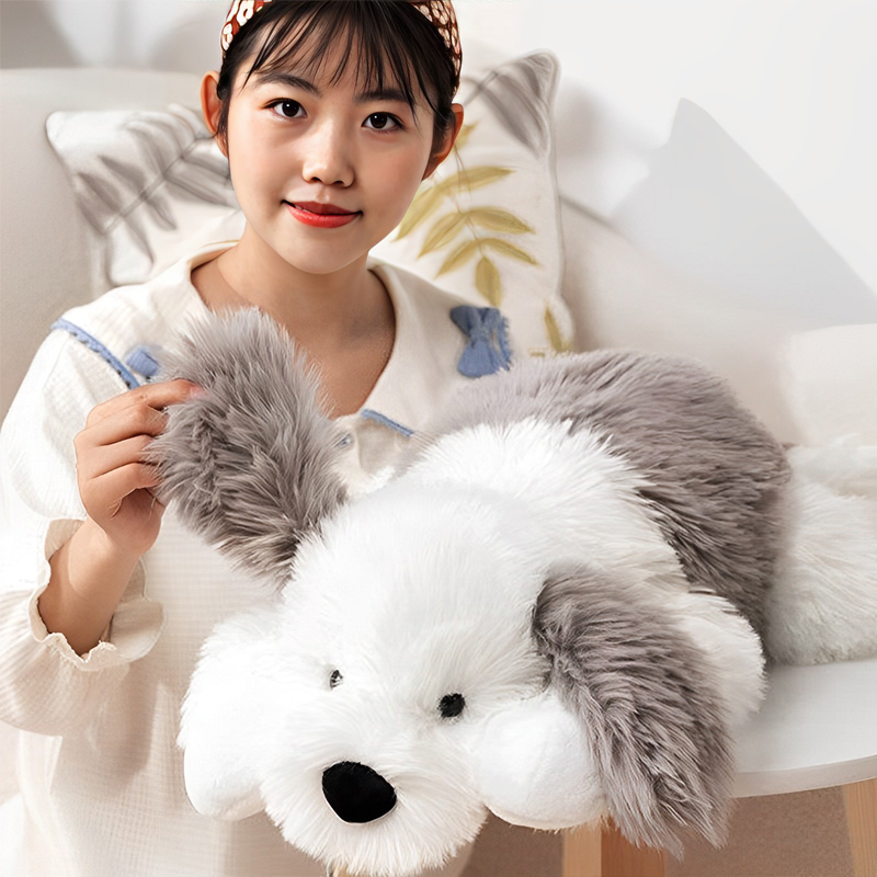 Customized Lifelike Dog Plush Toys Wholesale Stuffed Animal Toys Plush Dog Custom Simulation Puppy Plush Toy