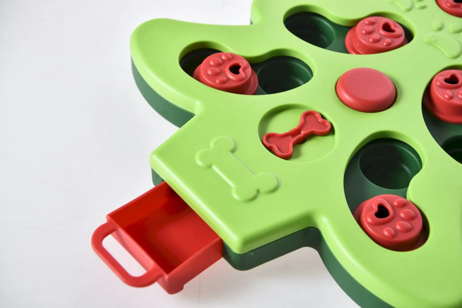 Petstar Pet Iq Training Christmas Tree Toys Pet Dog Slow Feeding Food Puzzle Toys