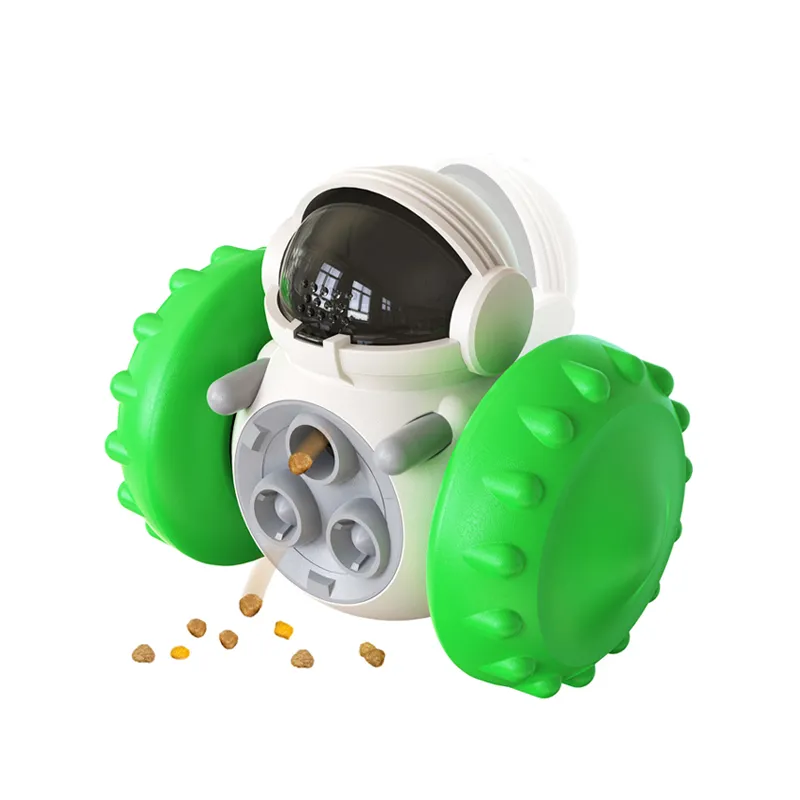 Wholesale Pet Food Dispensing Tumbler Ball Dogs Puzzle Feeder Interactive Toys