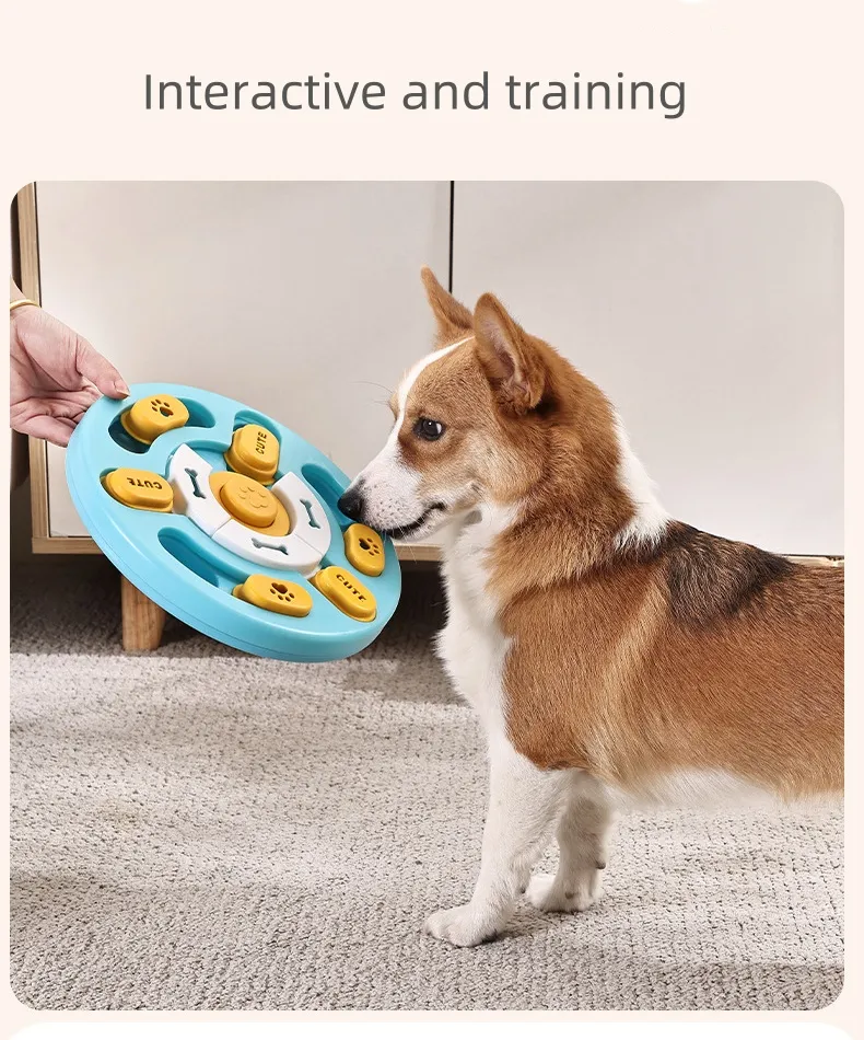 Treat Dispensing Interactive Dog Puzzle Toy Slow Feeder