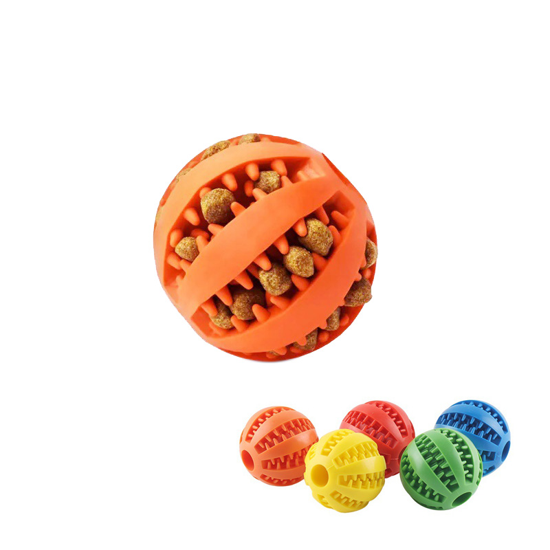 Custom Colors Interactive Slow Feeder Puzzle Toy for Dogs TPR Durable Rubber Food Dispenser Chew and Training Enrichment Toy