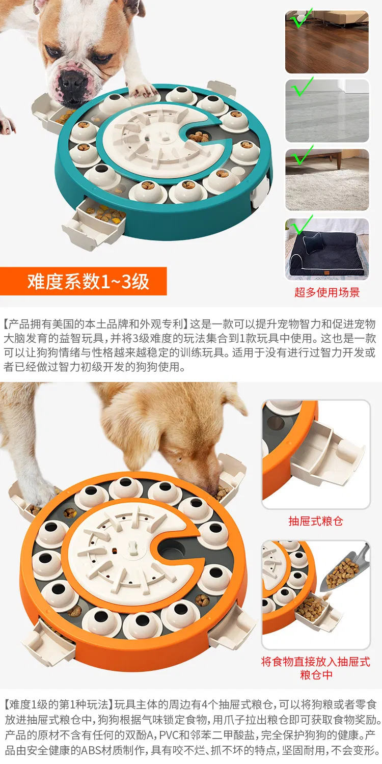 Pet Supplies Puzzle Missing Food Dog Toy Turntable Cat Amusement Stick Pet Toy