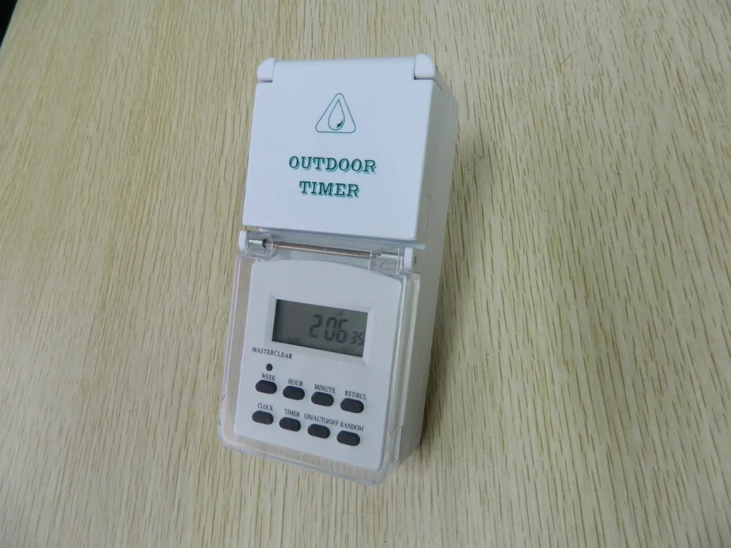 16A German Plug 24h Daily Programmable Mechanical Kitchen Timer