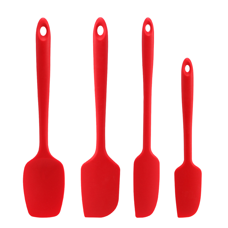 Wholesale Food Grade BPA Free Baking Tools Silicone Spatula Heat Resistant Cooking and Kitchen Silicone Pastry Spatula
