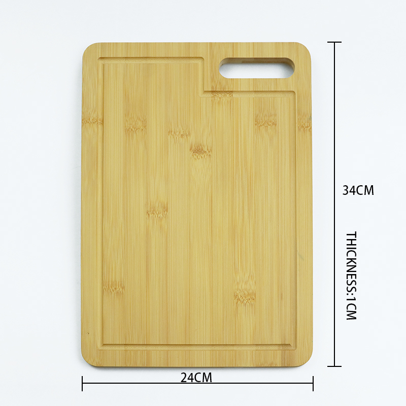 High Quality Natural Material Low MOQ Factory Price Eco Friendly Double Sided Bamboo Cutting Chopping Board