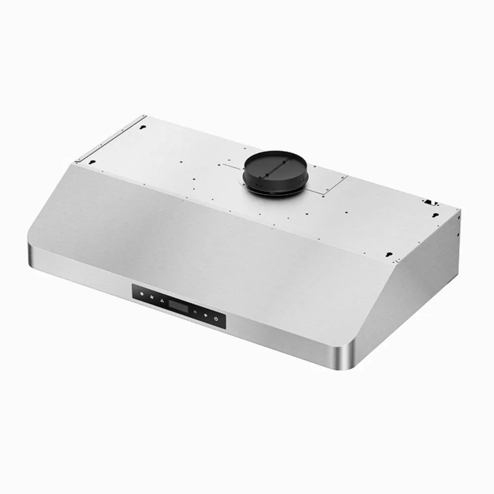 Scratch Resistant Touch Control Large Airflow Slim Range Hood for Shared Rooms
