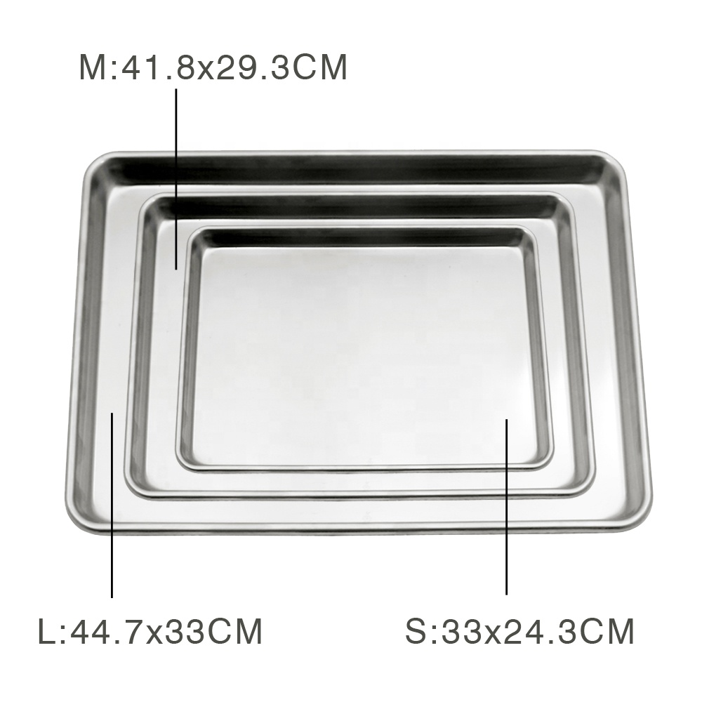 Oven-Safe Multifunctional Aluminum Baking Sheet Set Customizable Nonstick Cake Pans Eco-Friendly Bakeware for Food Use