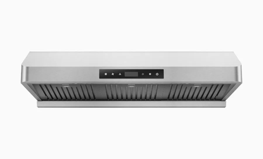 Scratch Resistant Touch Control Large Airflow Slim Range Hood for Shared Rooms