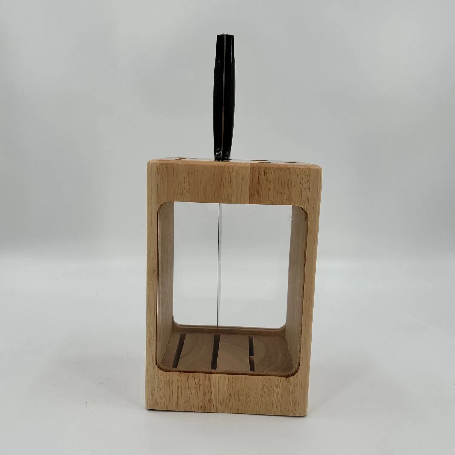 Magnetic Knife Storage Rack Bamboo Magnetic Knife Block