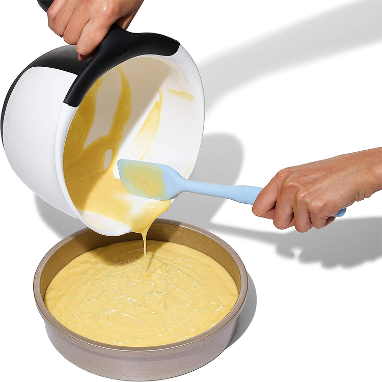 3-Piece Non-Stick Silicone Spatula Set Kitchen Baking &amp; Pastry Tools Silicone Mat for Jar Spatula Gadget Minimum Order 100 Pcs