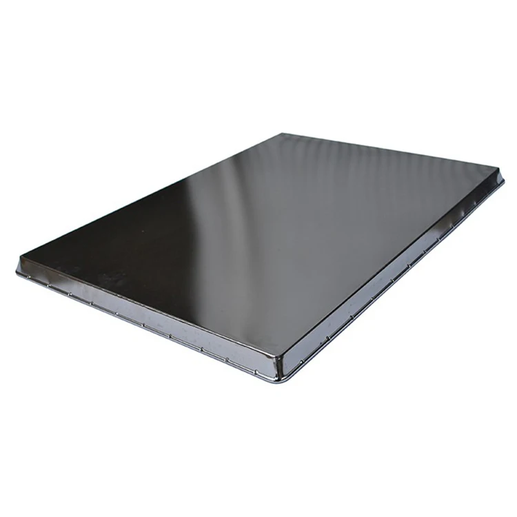 Commercial 60*40 Food Grade Aluminum Oven Baking Tray Double Edge Drying Pan Baking Sheet Double-Edge Oven Baking Dish Cake Pan