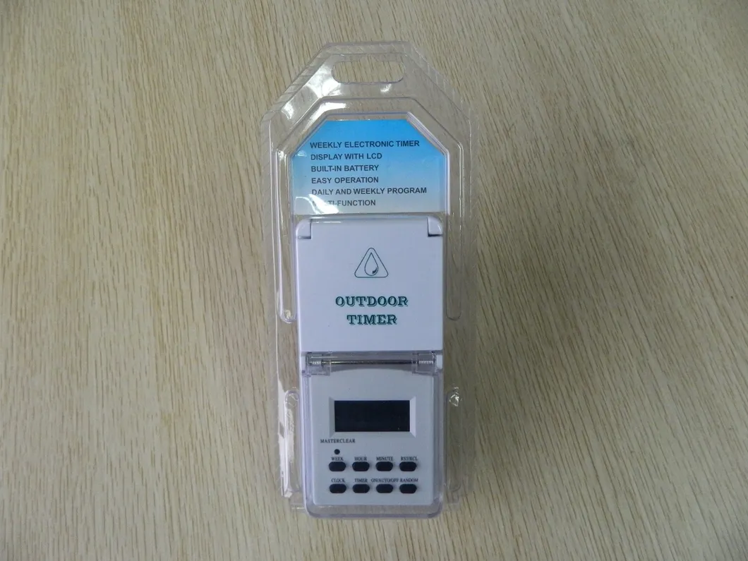 16A German Plug 24h Daily Programmable Mechanical Kitchen Timer