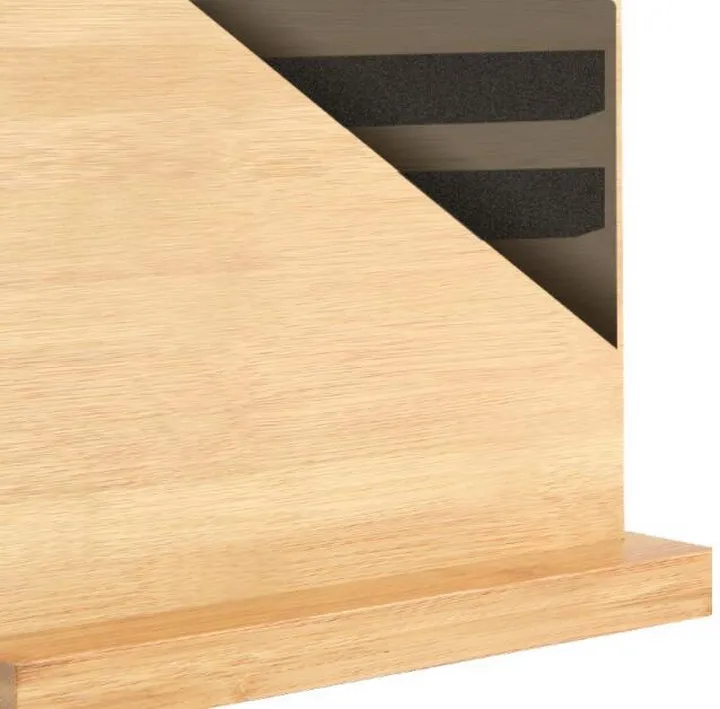 Bamboo Knife Block Detail
