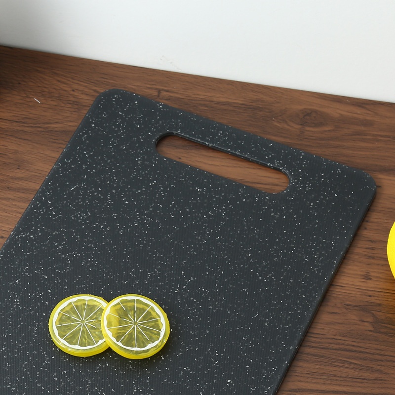 Marble-Patterned Double-Sided Dual-Use Three-Piece Cutting Board Set Thawing Board Chopping Block Portable Non-Slip Kitchen Meat