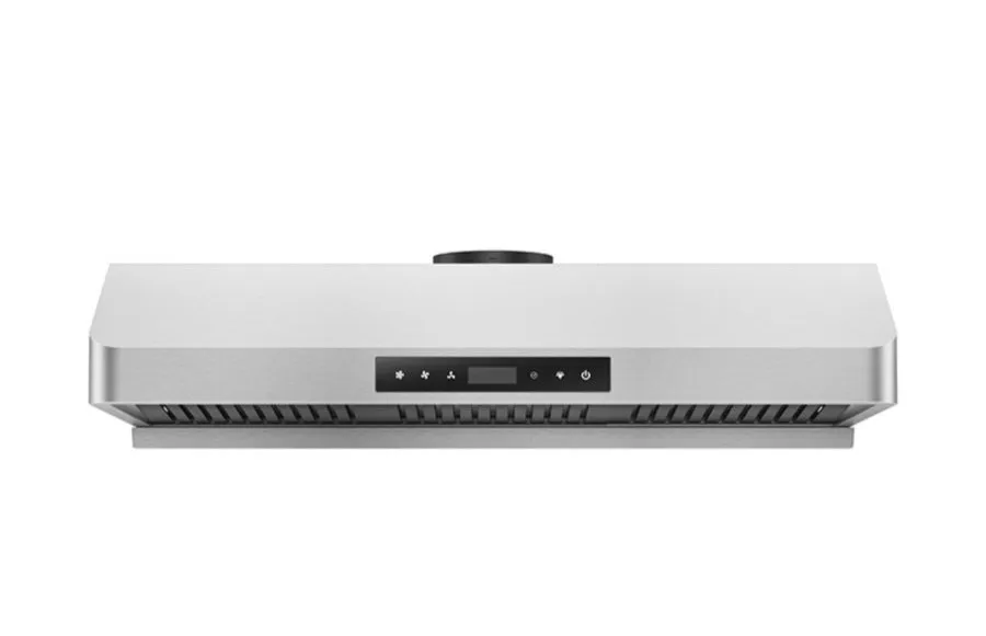 Scratch Resistant Touch Control Large Airflow Slim Range Hood for Shared Rooms