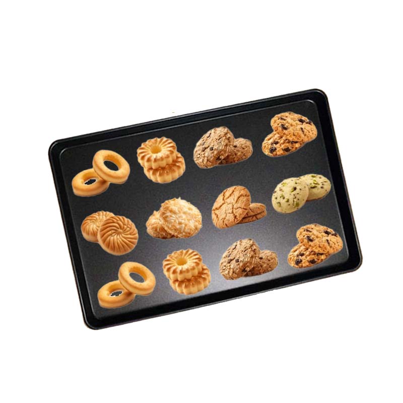 Stainless Steel Bread Pizza Cake Baking Dishes Pan 16*24 Inches Cookie Sheet Multi-layer Coating European Style Food Safe Hand
