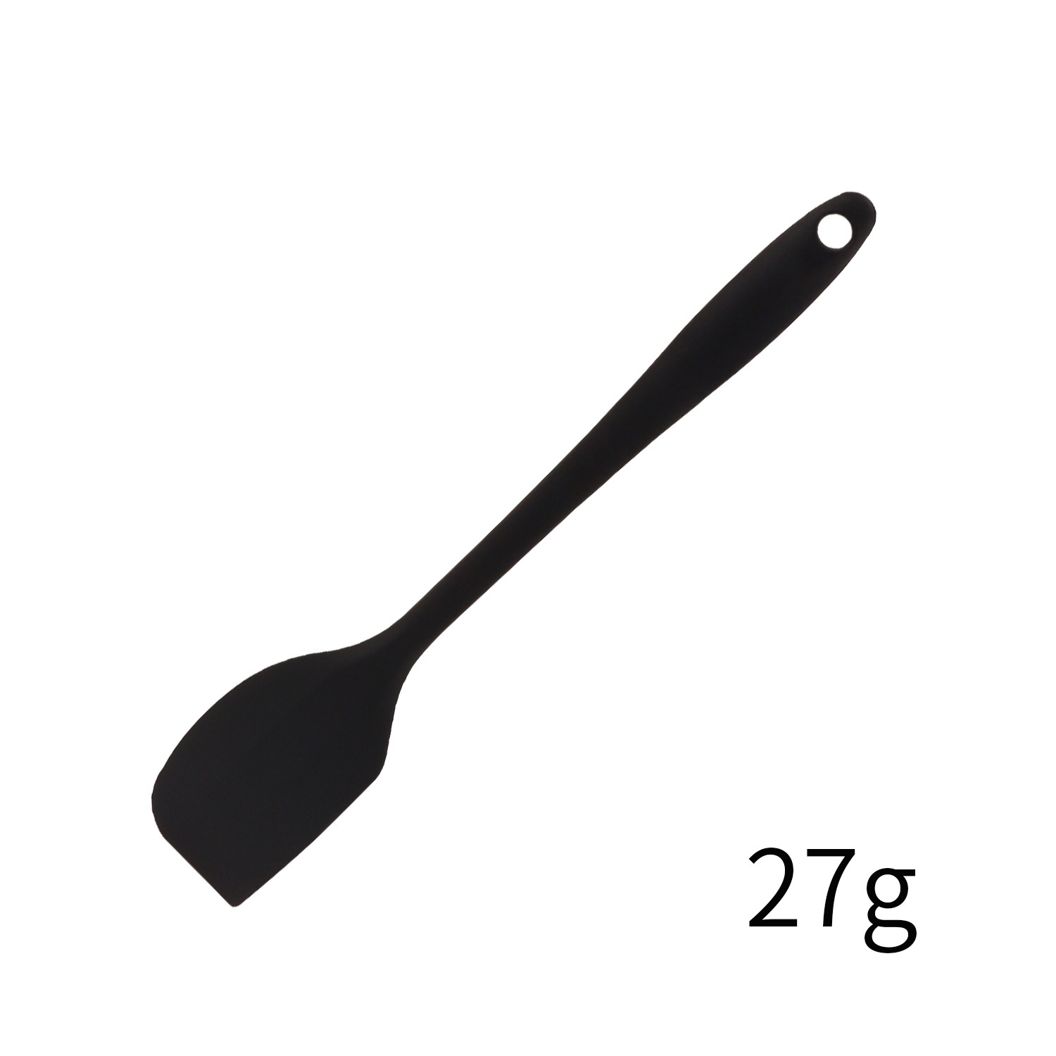 Kitchen Eco-Friendly Dessert Mixing Tool Flexible Scraper Silicone Baking Spatula for Mixing Folding and Bowl Scraping