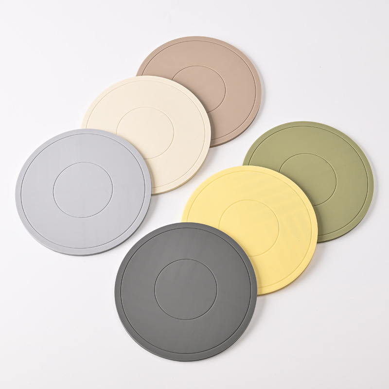Dotted Style Silicone Insulated Multipurpose Kitchen Pot Holders Placemat Trivet-Oven Mitts for Casserole Dish Oven Accessory