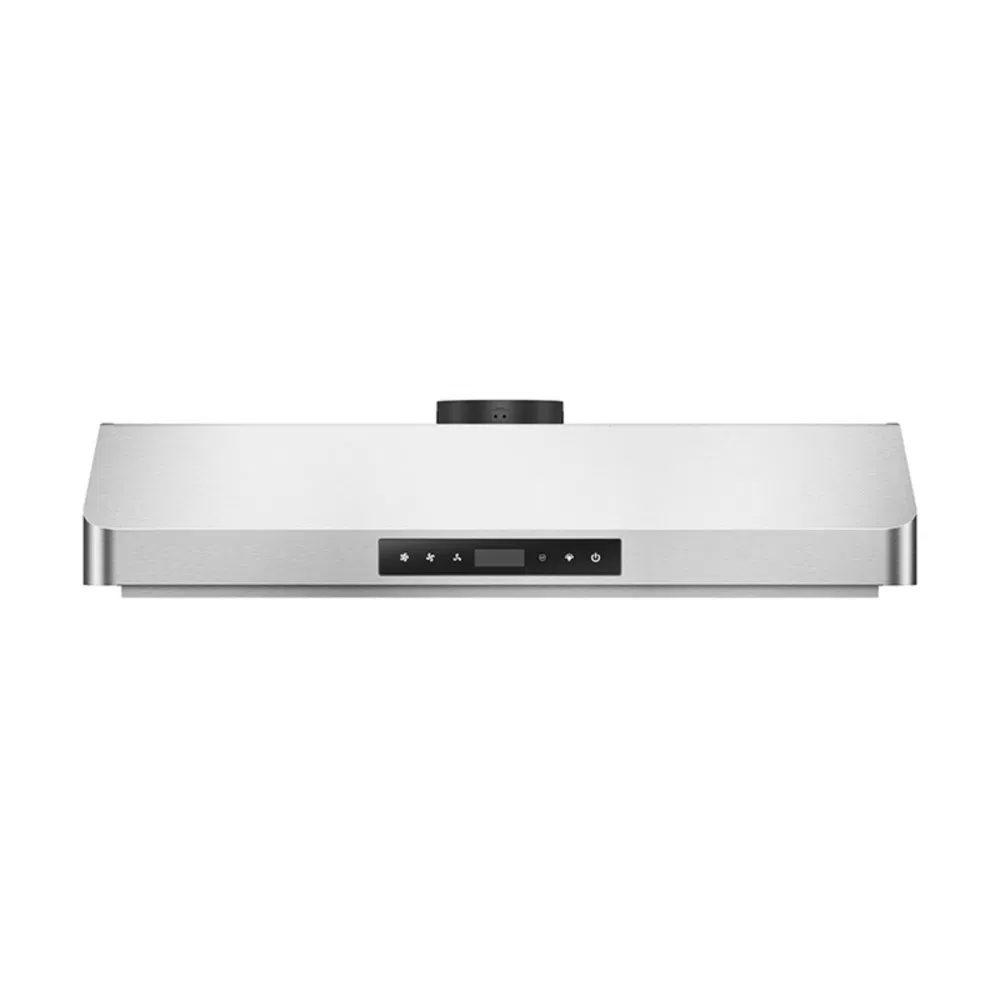 Scratch Resistant Touch Control Large Airflow Slim Range Hood for Shared Rooms