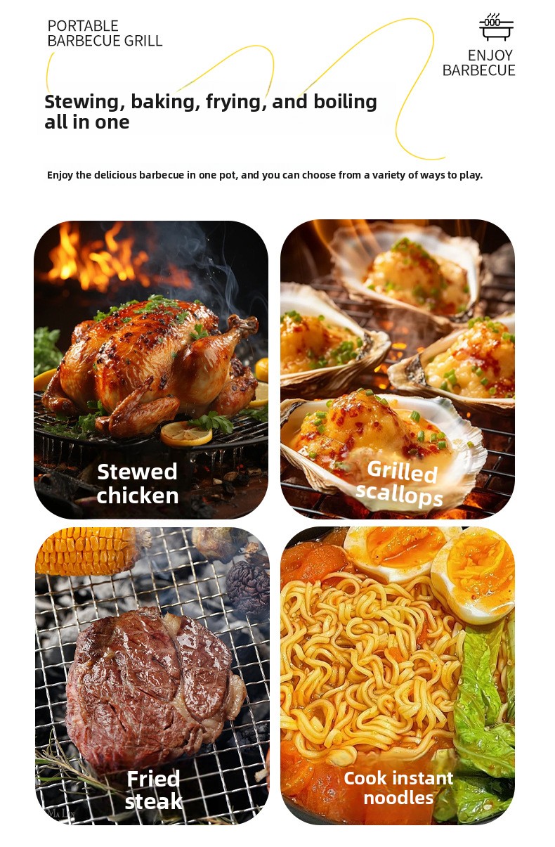 Outdoor Grill Scene