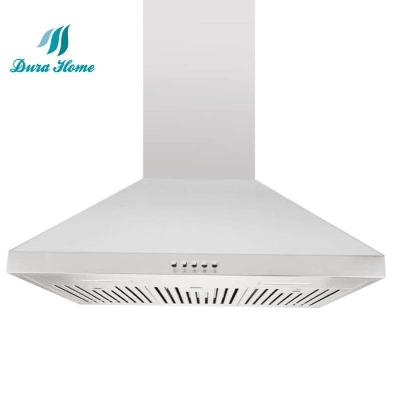 Stylish Golden Kitchen Hood Range Hood, 110V, Power 90-250W Efficiency