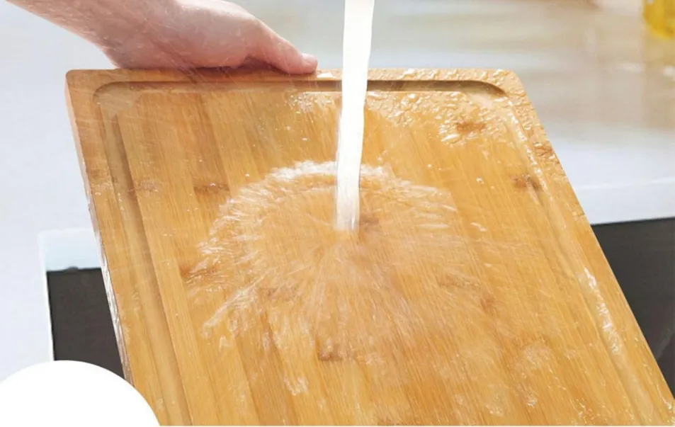 Cleaning Bamboo Board