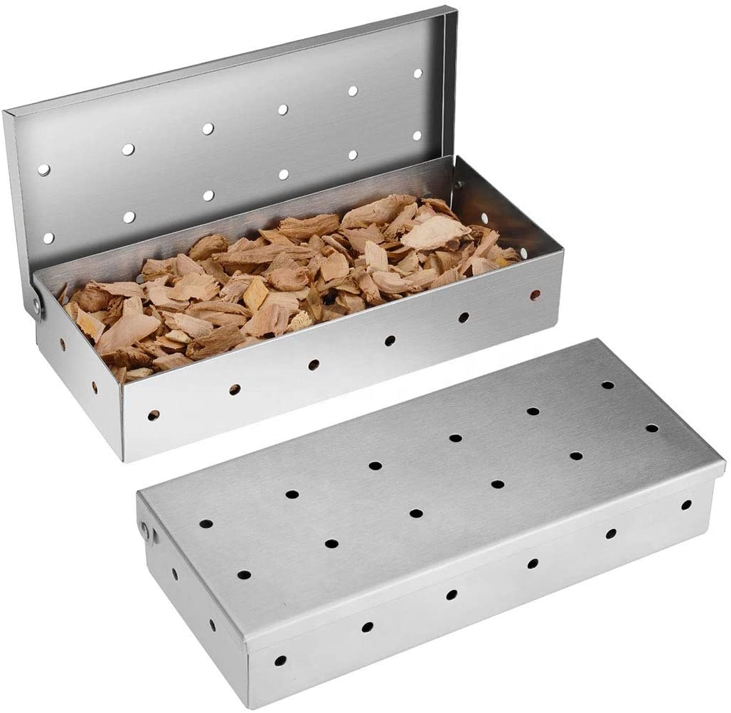 Grillaholics Smoker Box, Top Meat Smokers Box in Barbecue Grilling Accessories