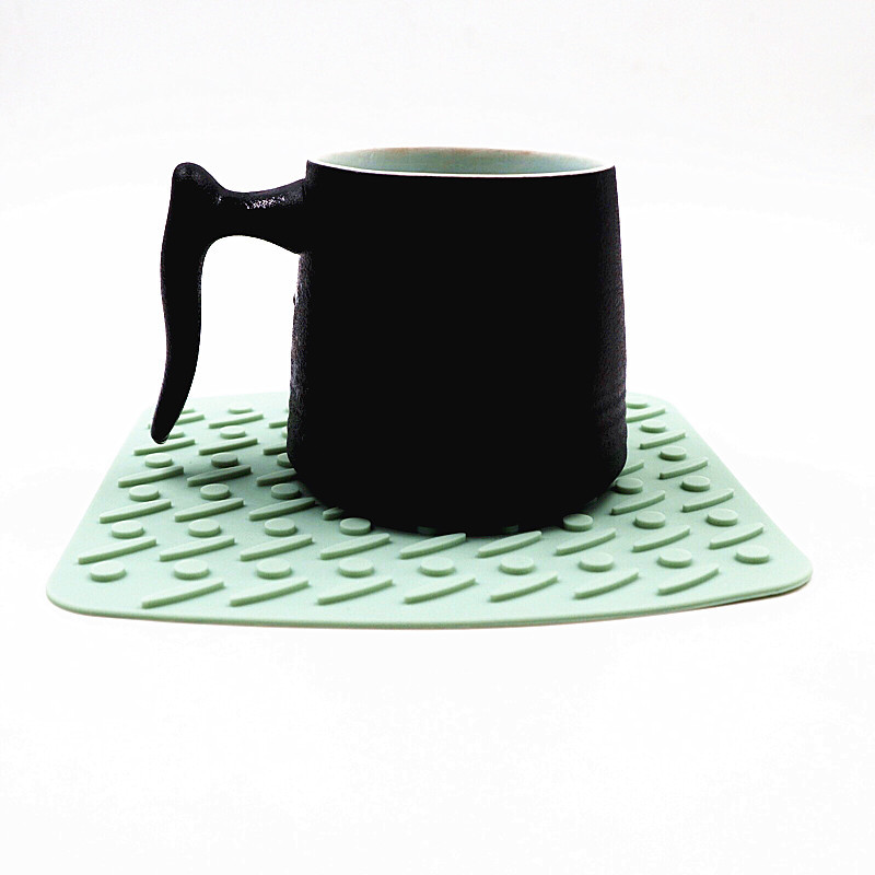 Non Slip Heat Resistant Spoon Holder Oven Mitts Placemats Silicone Pot Holder Silicone Trivet Mat