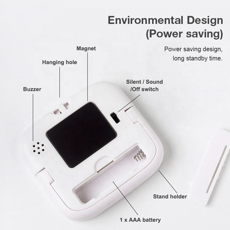 Kitchen Timer Classroom Digital Timers for Teachers Kids Magnetic Mute Study Timer
