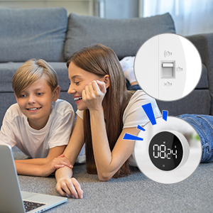 Large LCD Display Digital Kitchen Magnetic Countdown Timer