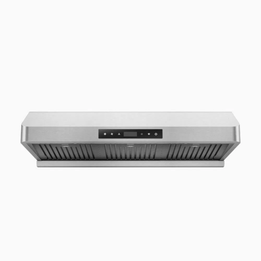 Scratch Resistant Touch Control Large Airflow Slim Range Hood for Shared Rooms